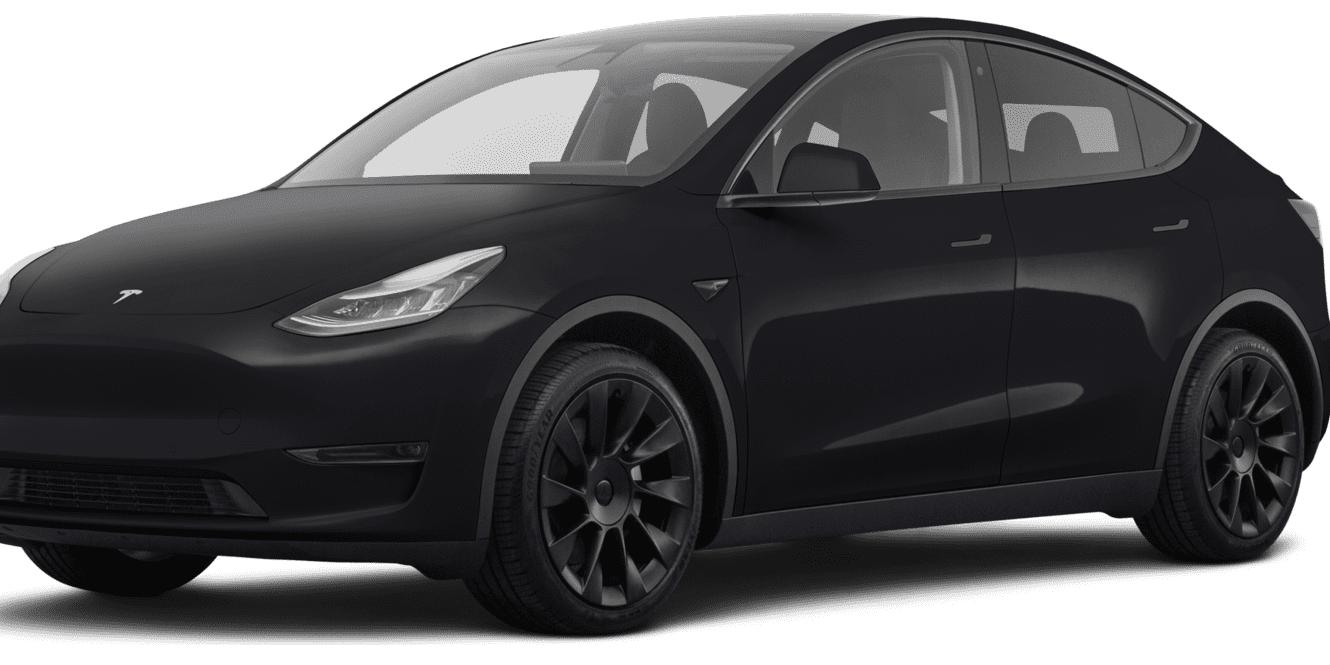 TESLA MODEL Y 2020 5YJYGDEE7LF054976 image